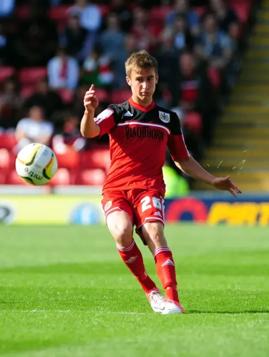 Framed Print : Bristol City's Joe Bryan in Action during the Championship Match at Vicarage Road Stadium (September 2012)