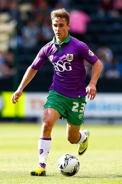 Bristol City's Joe Bryan in Action against Notts County, Sky Bet League 1, 2014
