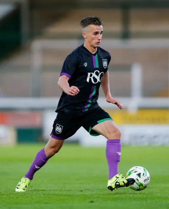 Framed Print : Bristol City's Joe Bryan in Action during Pre-Season Friendly against Yeovil Town, 2015