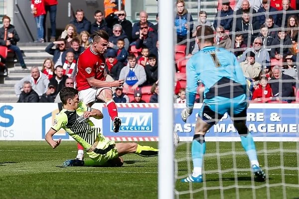 Bristol City's Joe Bryan Scores the Decisive Goal Against Huddersfield Town in Sky Bet Championship Match at Ashton Gate Stadium