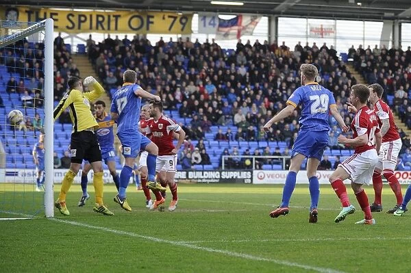 Bristol City's Joe Bryan Scores the Game-Winning Goal Against Shrewsbury Town, Sky Bet League One (March 8, 2014)