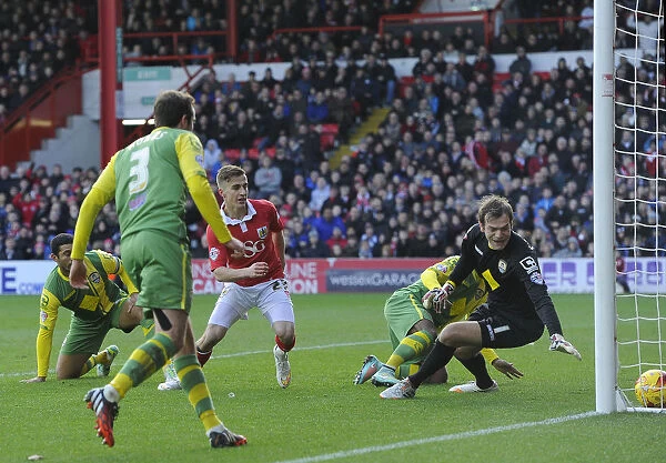 Bristol City's Joe Bryan Scores Stunning Goal vs. Notts County: A Strike to Remember (Jay Emmanuel-Thomas Assist)