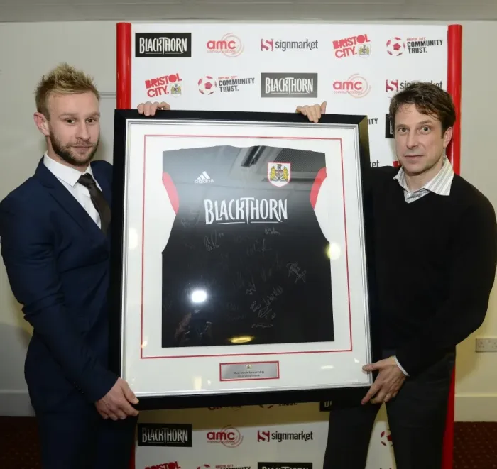 Framed Print : Bristol City's Joe Meredith Named Man of the Match in Win Against MK Dons Framed Print : Bristol City's Joe Meredith Named Man of the Match in Win Against MK Dons
