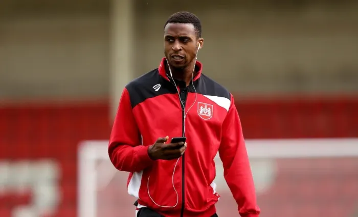 Framed Print : Bristol City's Jonathan Kodjia Focuses on Music Before Cheltenham Town Clash Framed Print : Bristol City's Jonathan Kodjia Focuses on Music Before Cheltenham Town Clash