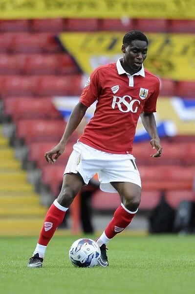Bristol City's Jordan Wynter in Action against Oxford United, Capital One Cup First Round, Ashton Gate