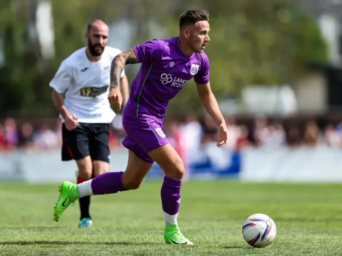 Framed Print : Bristol City's Josh Brownhill in Action during Pre-season Friendly against Bristol Manor Farm, 2017