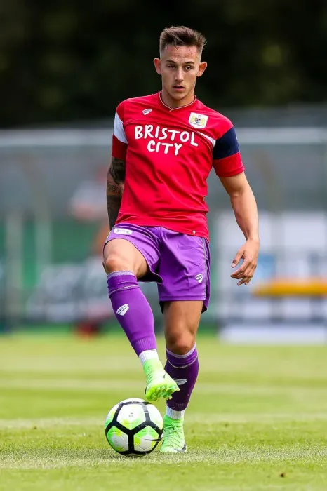 Framed Print : Bristol City's Josh Brownhill Gears Up for Guernsey Pre-Season Friendly Framed Print : Bristol City's Josh Brownhill Gears Up for Guernsey Pre-Season Friendly
