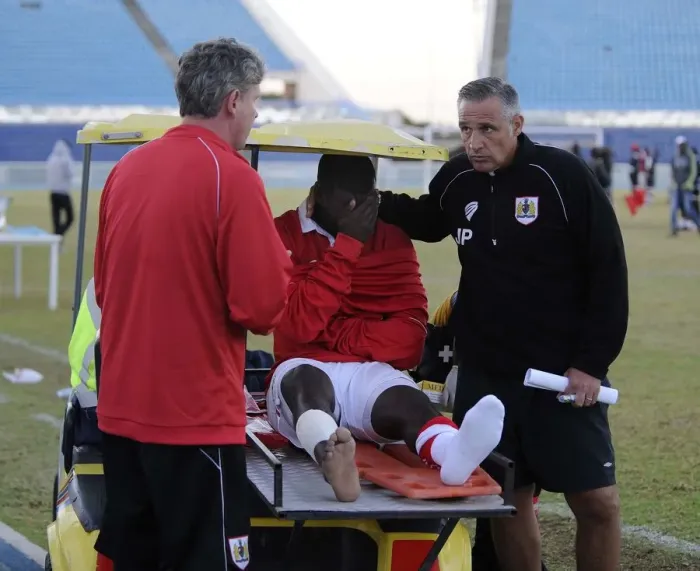 Framed Print : Bristol City's Karleigh Osborne Suffers Injury and Exits Early from Extension Gunners vs. Bristol City Match