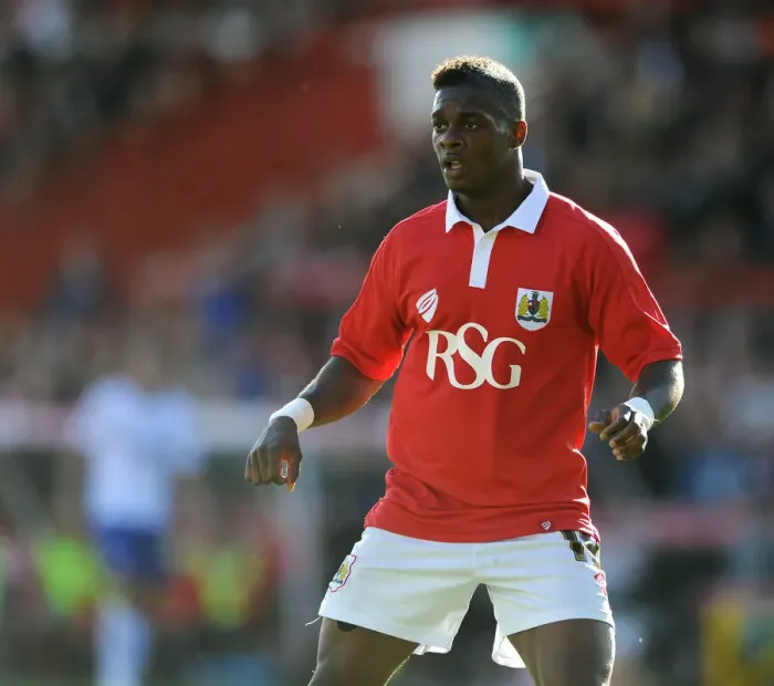 Framed Print : Bristol City's Kieran Agard in Action Against Chesterfield, Sky Bet League One, 2014 Framed Print : Bristol City's Kieran Agard in Action Against Chesterfield, Sky Bet League One, 2014