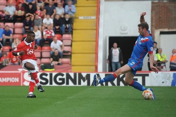 Bristol City's Kieran Agard Scores the Game-Winning Goal Against Doncaster Rovers, September 13, 2014