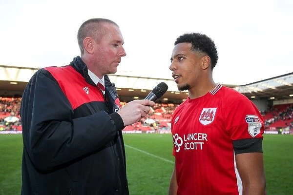 Bristol City's Korey Smith Celebrates Man of the Match Performance After 1-0 Win Over Blackburn Rovers