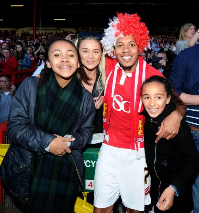 Framed Print : Bristol City's Korey Smith: Emotional Champion Moment with Family Framed Print : Bristol City's Korey Smith: Emotional Champion Moment with Family