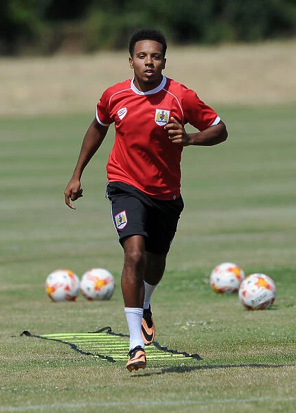 Bristol City's Korey Smith in Focus: Training Intensely (July 2014)