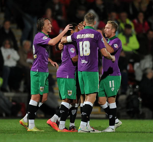 Bristol City's Korey Smith Scores Dramatic Winning Goal vs. Cheltenham Town