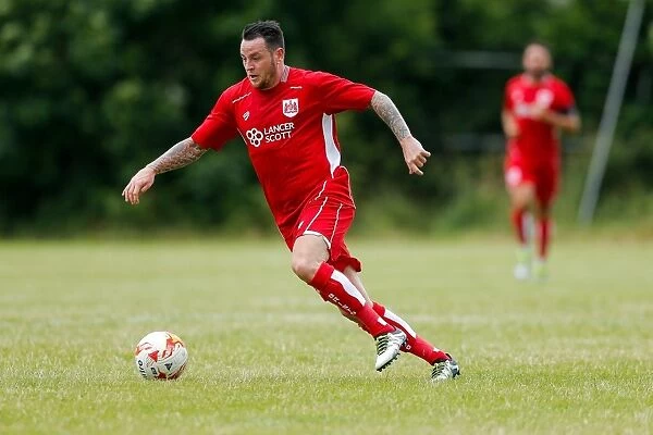 Bristol City's Lee Tomlin in Action during Pre-Season Community Match vs Hengrove Athletic
