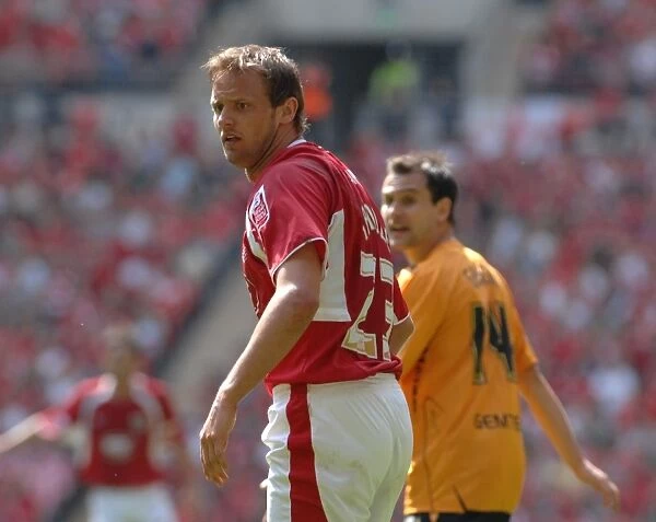 Bristol City's Lee Trundle Celebrates Play-Off Final Victory