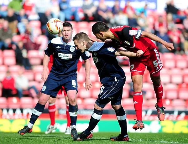 Bristol City's Lewin Nyatanga Scores the Dramatic Winning Header vs. Huddersfield Town (April 27, 2013)