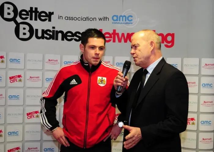 Framed Print : Bristol City's Lewis Carey Interviewed by Paul Cheesley Amidst the Action of Bristol City vs Ipswich Town (JMP / Dougie Allward, 2013) Framed Print : Bristol City's Lewis Carey Interviewed by Paul Cheesley Amidst the Action of Bristol City vs Ipswich Town (JMP / Dougie Allward, 2013)