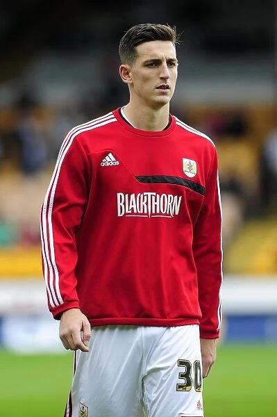 Bristol City's Lewis Dunk in Action during Port Vale vs. Bristol City (Sky Bet League 1, October 2013)