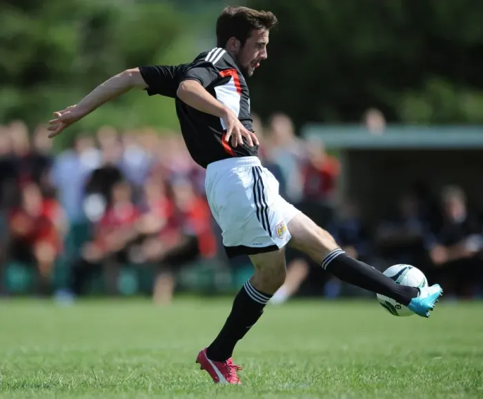 Framed Print : Bristol City's Lewis Hall in Action during Pre-Season Friendly against Portishead Town Framed Print : Bristol City's Lewis Hall in Action during Pre-Season Friendly against Portishead Town