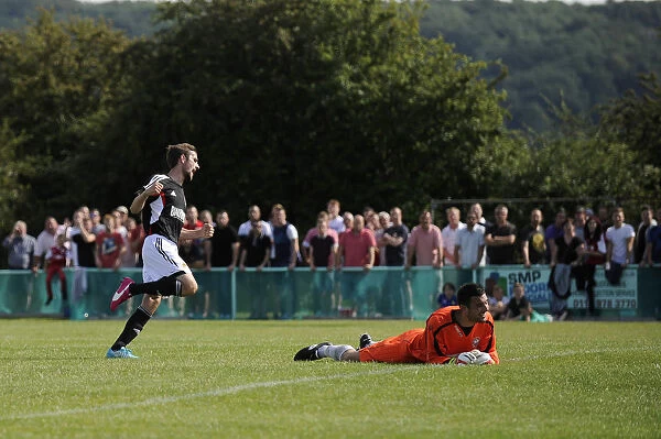 Bristol City's Lewis Hall Scores in Pre-Season Friendly Against Portishead Town
