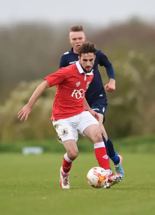 Framed Print : Bristol City's Lewis Hall Sparks Brilliance: U21 PDL2 Clash vs Millwall