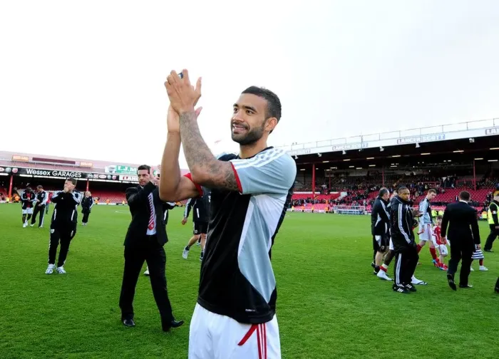 Framed Print : Bristol City's Liam Fontaine in Action at Ashton Gate Stadium during Bristol City vs Barnsley Match, April 2012 Framed Print : Bristol City's Liam Fontaine in Action at Ashton Gate Stadium during Bristol City vs Barnsley Match, April 2012
