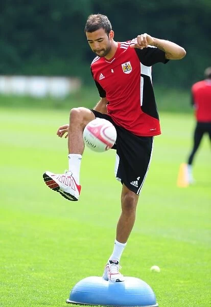 Bristol City's Liam Fontaine: A Focused and Determined Figure in Pre-season Training