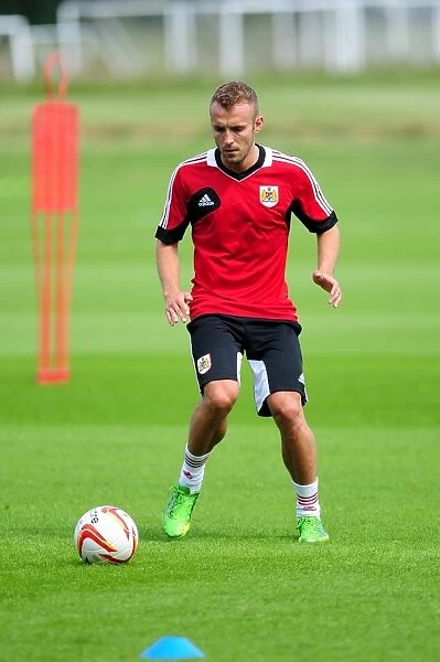 Bristol City's Liam Kelly in Pre-Season Training