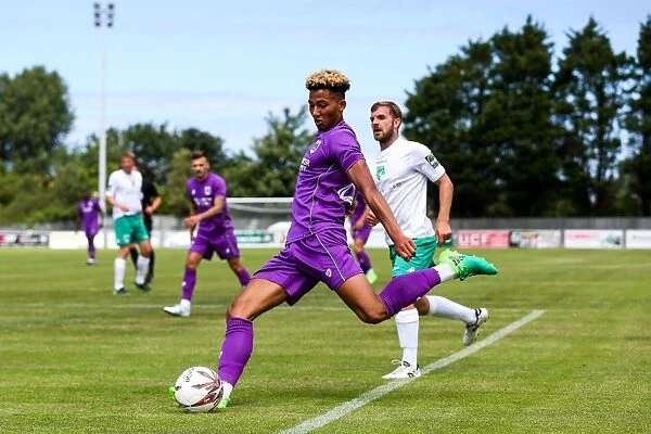 Bristol City's Lloyd Kelly in Action during Pre-season Friendly against Guernsey FC, 2017