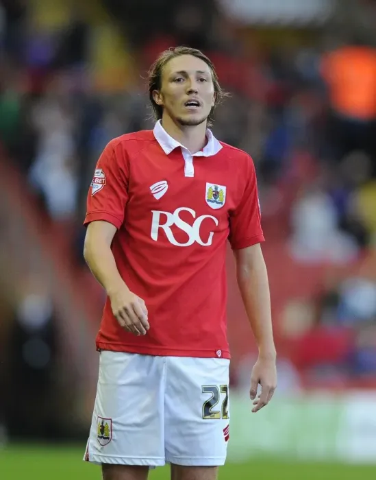 Framed Print : Bristol City's Luke Ayling in Action at Ashton Gate (2014) Framed Print : Bristol City's Luke Ayling in Action at Ashton Gate (2014)