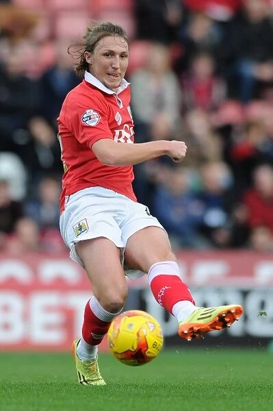 Bristol City's Luke Ayling in Action during Sky Bet League One Match against Oldham Athletic, November 2014
