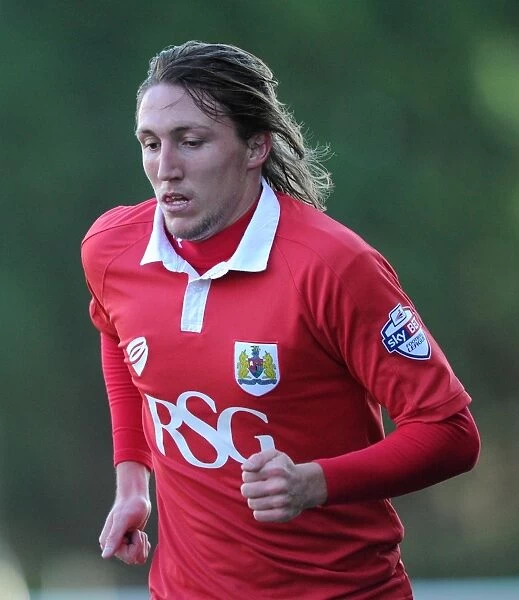 Bristol City's Luke Ayling in FA Cup Action Against AFC Telford, 2014
