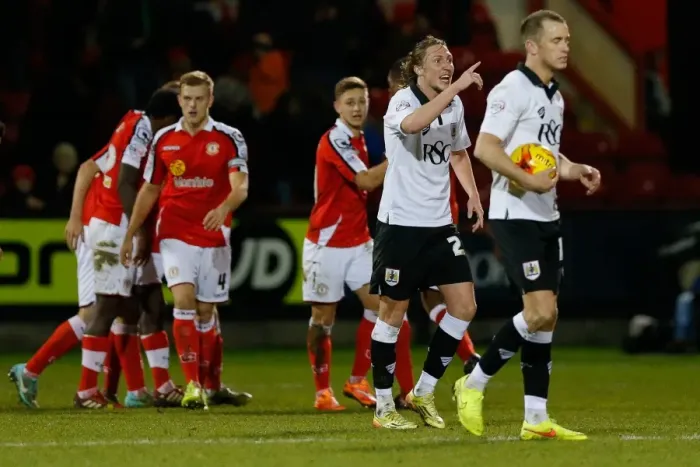 Framed Print : Bristol City's Luke Ayling Fumes at Referee After Crewe Alexandra Take 1-0 Lead Framed Print : Bristol City's Luke Ayling Fumes at Referee After Crewe Alexandra Take 1-0 Lead