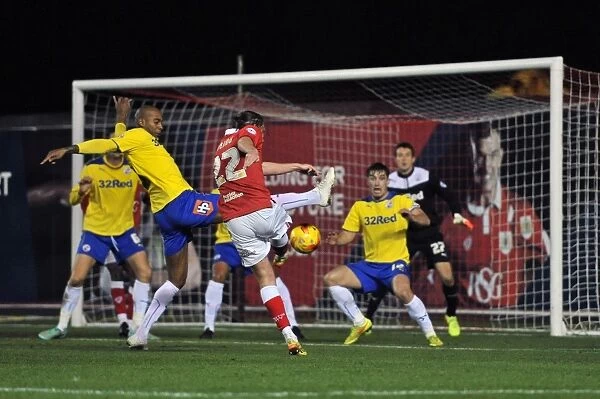 Bristol City's Luke Ayling Scores Opening Goal Against Crawley Town, Sky Bet League One, Ashton Gate