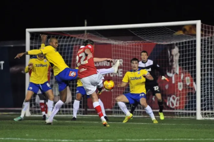 Framed Print : Bristol City's Luke Ayling Scores Opening Goal Against Crawley Town, Sky Bet League One, Ashton Gate Framed Print : Bristol City's Luke Ayling Scores Opening Goal Against Crawley Town, Sky Bet League One, Ashton Gate