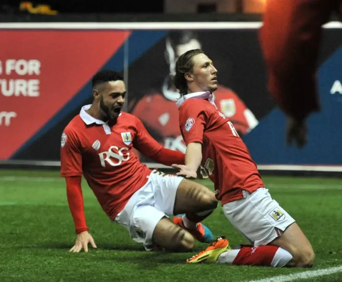 Framed Print : Bristol City's Luke Ayling Thrills with Stunning Goal vs. Crawley Town in Sky Bet League One Framed Print : Bristol City's Luke Ayling Thrills with Stunning Goal vs. Crawley Town in Sky Bet League One