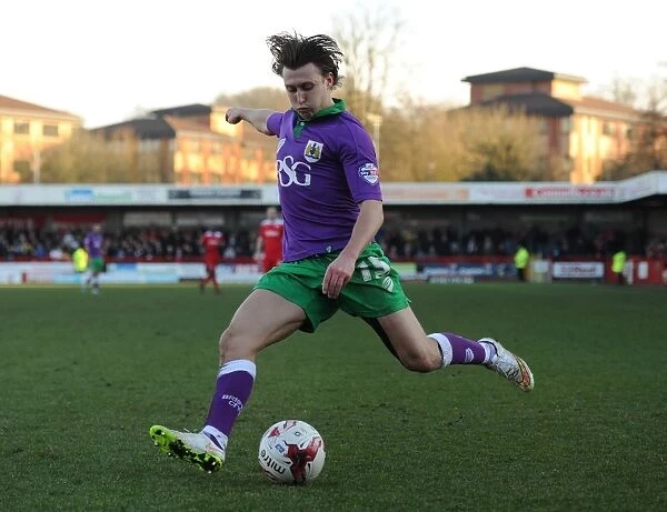 Bristol City's Luke Freeman in Action Against Crawley Town, March 7, 2015