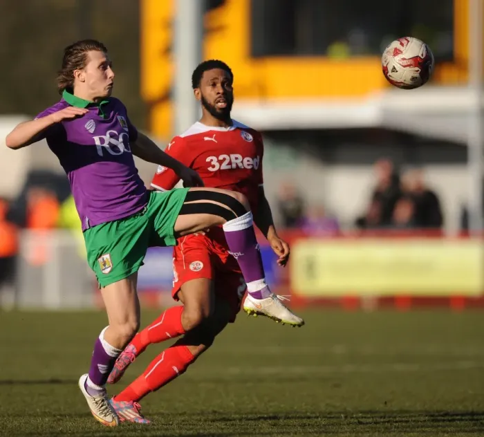 Framed Print : Bristol City's Luke Freeman in Action at Crawley Town's Broadfield Stadium, March 7, 2015 Framed Print : Bristol City's Luke Freeman in Action at Crawley Town's Broadfield Stadium, March 7, 2015