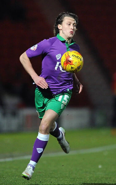 Bristol City's Luke Freeman in Action against Doncaster Rovers at Keepmoat Stadium, February 2015
