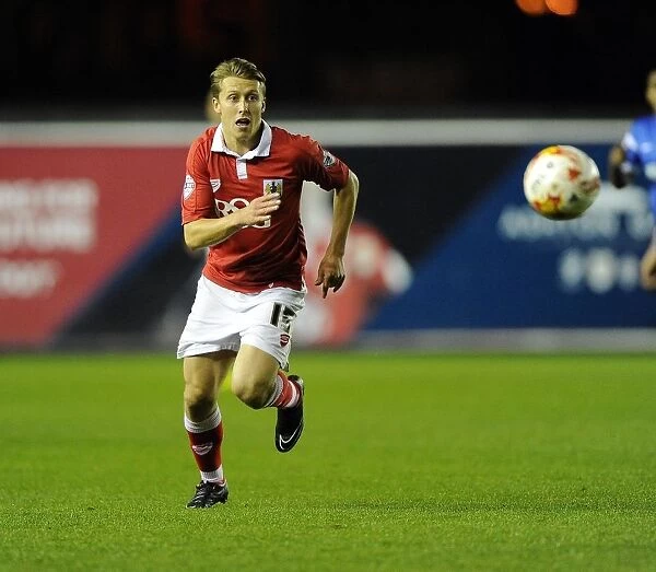 Bristol City's Luke Freeman in Action Against Leyton Orient, Sky Bet League One, 2014