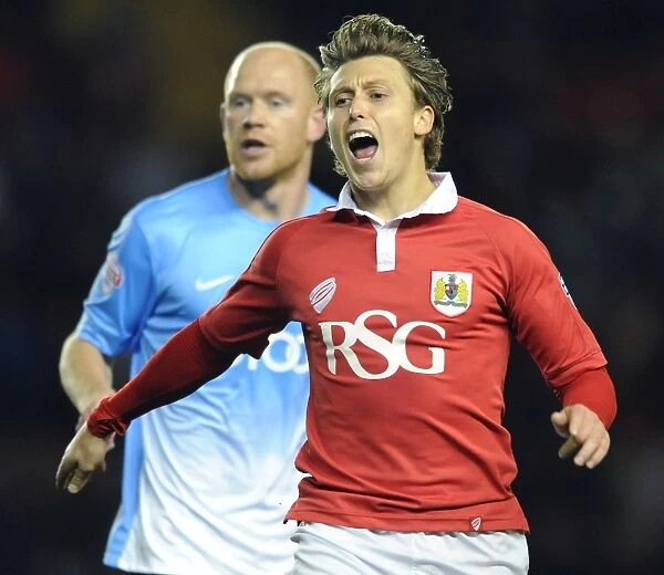Bristol City's Luke Freeman in Action during Sky Bet League One Match against Bradford City