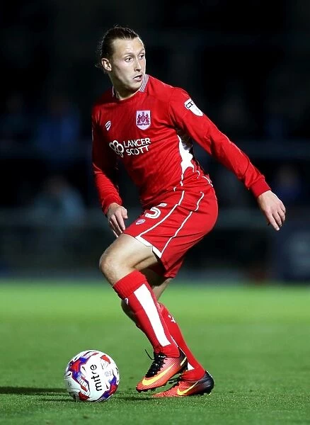 Bristol City's Luke Freeman in Action Against Wycombe Wanderers, EFL League Cup, 2016