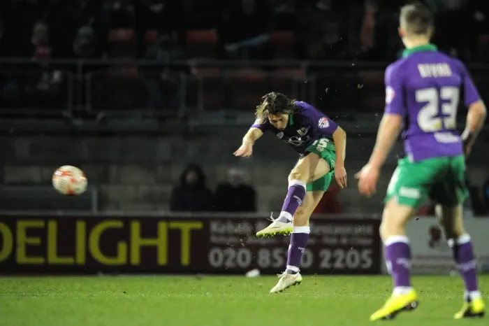 Framed Print : Bristol City's Luke Freeman Aims for Glory: Leyton Orient vs. Bristol City, Sky Bet League One (March 3, 2015) Framed Print : Bristol City's Luke Freeman Aims for Glory: Leyton Orient vs. Bristol City, Sky Bet League One (March 3, 2015)