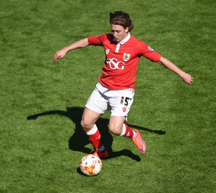 Framed Print : Bristol City's Luke Freeman Celebrates Goal Against Coventry City, Sky Bet League One, 2015