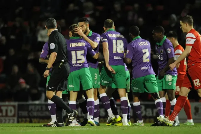 Framed Print : Bristol City's Luke Freeman Celebrates Goal Against Leyton Orient, Sky Bet League One, 2015 Framed Print : Bristol City's Luke Freeman Celebrates Goal Against Leyton Orient, Sky Bet League One, 2015