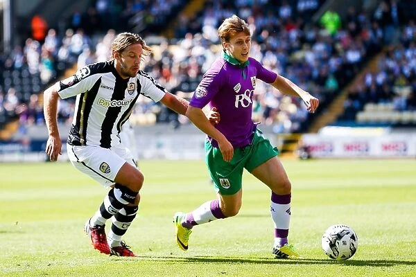 Bristol City's Luke Freeman Faces Off Against Notts County's Alan Smith in Sky Bet League 1 Clash