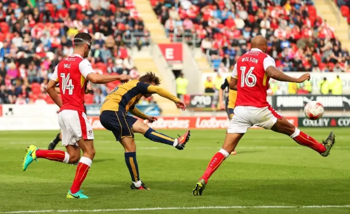 Framed Print : Bristol City's Luke Freeman Scores at Rotherham United, Sky Bet Championship (September 10, 2016) Framed Print : Bristol City's Luke Freeman Scores at Rotherham United, Sky Bet Championship (September 10, 2016)