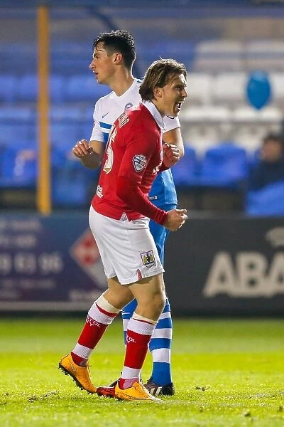 Bristol City's Luke Freeman Scores Stunner: 0-1 Lead Over Peterborough United, 2014