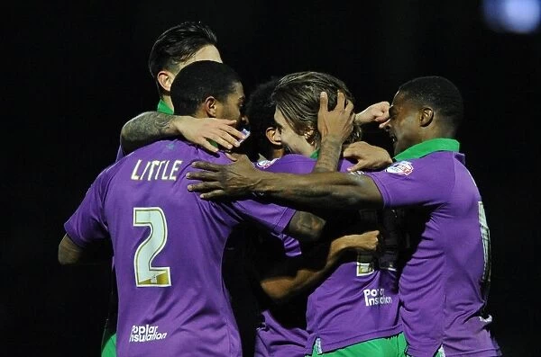 Bristol City's Luke Freeman Scores the Winning Goal Against Yeovil Town